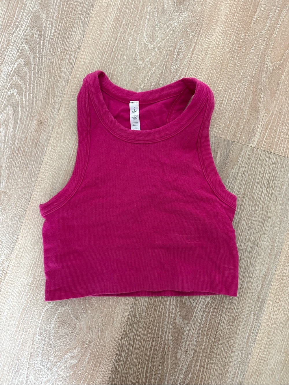 ALO Cropped Tank Top